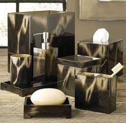 Aspen bath accessories by Kassatex