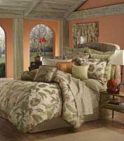 Tropical print comforter set from Thomasville Home