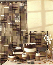 Creative Bath cotton towels and ceramic accessories
