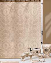 Creative Bath shower curtains and ceramic accessories