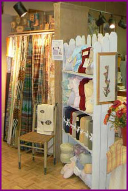 Wholesale bathroom shower curtains and towels and accessories at Kellsson Linens showroom located at the Denver Merchandise Mart